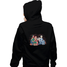 Load image into Gallery viewer, Shirts Zippered Hoodies, Unisex / Small / Black Wan Doh Vision