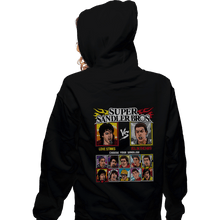 Load image into Gallery viewer, Shirts Zippered Hoodies, Unisex / Small / Black Super Sandler Bros