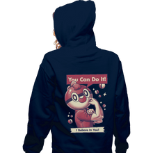 Load image into Gallery viewer, Shirts Pullover Hoodies, Unisex / Small / Navy I Believe In You