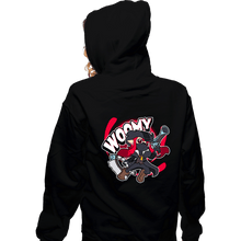 Load image into Gallery viewer, Secret_Shirts Zippered Hoodies, Unisex / Small / Black Splatborne