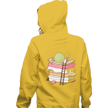Load image into Gallery viewer, Shirts Zippered Hoodies, Unisex / Small / White Can't Sleep
