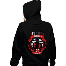 Load image into Gallery viewer, Shirts Zippered Hoodies, Unisex / Small / Black Fight, Resist, Survive