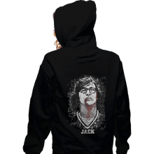 Load image into Gallery viewer, Shirts Zippered Hoodies, Unisex / Small / Black Jack Hanson