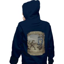 Load image into Gallery viewer, Shirts Zippered Hoodies, Unisex / Small / Navy Valar Regeneratis