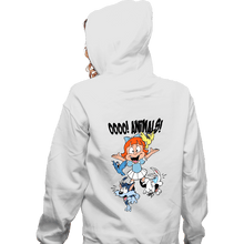 Load image into Gallery viewer, Shirts Zippered Hoodies, Unisex / Small / White Elmyra Loves Animals