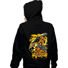 Load image into Gallery viewer, Shirts Zippered Hoodies, Unisex / Small / Black Alien vs. Predator Arcade Heroes