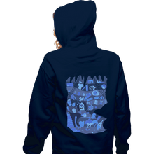 Load image into Gallery viewer, Shirts Pullover Hoodies, Unisex / Small / Navy Part Of My World