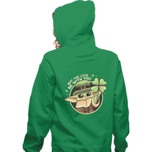 Load image into Gallery viewer, Secret_Shirts Zippered Hoodies, Unisex / Small / Irish Green Paddy Is the Way