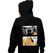 Load image into Gallery viewer, Daily_Deal_Shirts Zippered Hoodies, Unisex / Small / Black Pull The Lever