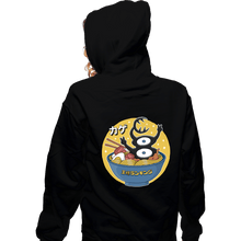 Load image into Gallery viewer, Shirts Zippered Hoodies, Unisex / Small / Black Kage Ramen