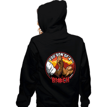 Load image into Gallery viewer, Daily_Deal_Shirts Zippered Hoodies, Unisex / Small / Black DILLON!