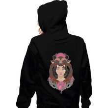 Load image into Gallery viewer, Shirts Zippered Hoodies, Unisex / Small / Black The Last Petal