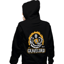 Load image into Gallery viewer, Shirts Zippered Hoodies, Unisex / Small / Black DS Gravelord