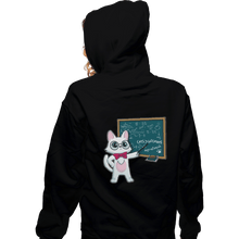 Load image into Gallery viewer, Shirts Pullover Hoodies, Unisex / Small / Black Scientist Cat