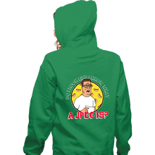 Load image into Gallery viewer, Secret_Shirts Zippered Hoodies, Unisex / Small / Irish Green Do I Look Like I Know What A JPEG Is?