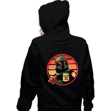Load image into Gallery viewer, Daily_Deal_Shirts Zippered Hoodies, Unisex / Small / Black Galaxy's Best Boss