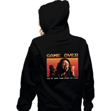 Load image into Gallery viewer, Shirts Zippered Hoodies, Unisex / Small / Black Game Over Tommy