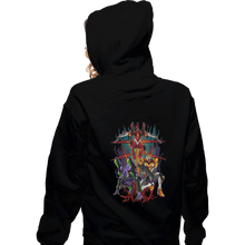 Load image into Gallery viewer, Shirts Zippered Hoodies, Unisex / Small / Black EVA Squad