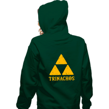 Load image into Gallery viewer, Shirts Zippered Hoodies, Unisex / Small / Irish Green Trinachos