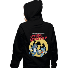 Load image into Gallery viewer, Shirts Pullover Hoodies, Unisex / Small / Black The Misadventures