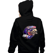 Load image into Gallery viewer, Daily_Deal_Shirts Zippered Hoodies, Unisex / Small / Black Xenowave