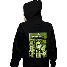 Load image into Gallery viewer, Secret_Shirts Zippered Hoodies, Unisex / Small / Black Tales Of Lovecraft