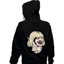Load image into Gallery viewer, Secret_Shirts Zippered Hoodies, Unisex / Small / Black Drew Scream