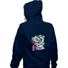 Load image into Gallery viewer, Daily_Deal_Shirts Zippered Hoodies, Unisex / Small / Navy River Spirit