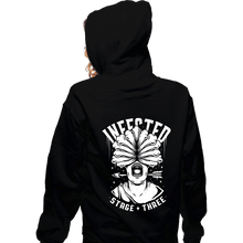 Load image into Gallery viewer, Shirts Zippered Hoodies, Unisex / Small / Black Infected