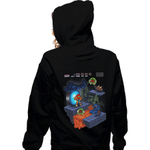 Load image into Gallery viewer, Shirts Zippered Hoodies, Unisex / Small / Black Isometroid
