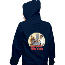 Load image into Gallery viewer, Daily_Deal_Shirts Zippered Hoodies, Unisex / Small / Navy Seinfeld&#39;s Soup

