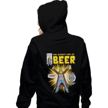 Load image into Gallery viewer, Shirts Zippered Hoodies, Unisex / Small / Black God Of Beer