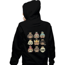 Load image into Gallery viewer, Shirts Zippered Hoodies, Unisex / Small / Black Evil Waifus