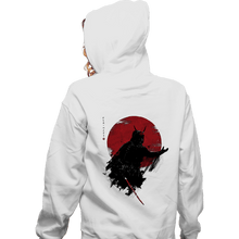 Load image into Gallery viewer, Shirts Zippered Hoodies, Unisex / Small / White Darth Samurai