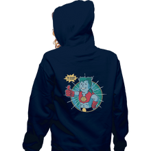 Load image into Gallery viewer, Shirts Zippered Hoodies, Unisex / Small / Navy Planet Boy