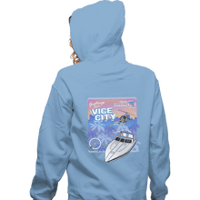 Load image into Gallery viewer, Shirts Pullover Hoodies, Unisex / Small / Royal Blue Greetings From Vice City