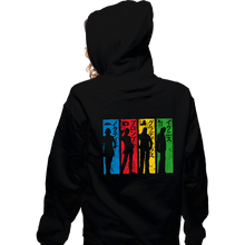 Load image into Gallery viewer, Shirts Zippered Hoodies, Unisex / Small / Black XV
