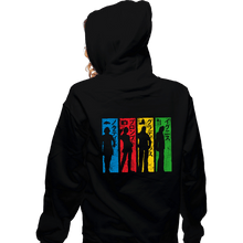 Load image into Gallery viewer, Shirts Zippered Hoodies, Unisex / Small / Black XV