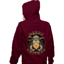 Load image into Gallery viewer, Daily_Deal_Shirts Zippered Hoodies, Unisex / Small / Maroon Merry Critmas