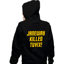 Load image into Gallery viewer, Secret_Shirts Zippered Hoodies, Unisex / Small / Black Tuvix