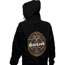 Load image into Gallery viewer, Shirts Zippered Hoodies, Unisex / Small / Black Connor MacLeod Ale