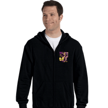 Load image into Gallery viewer, Daily_Deal_Shirts Zippered Hoodies, Unisex / Small / Black Forever Tour '22