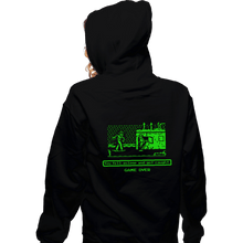 Load image into Gallery viewer, Secret_Shirts Zippered Hoodies, Unisex / Small / Black Nightmare Trail