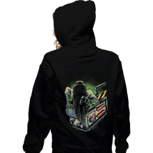 Load image into Gallery viewer, Shirts Zippered Hoodies, Unisex / Small / Black Trapped Ghost