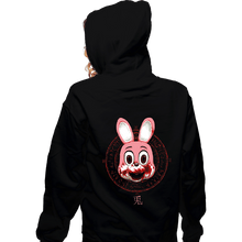 Load image into Gallery viewer, Secret_Shirts Zippered Hoodies, Unisex / Small / Black Robbie Hill
