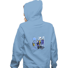 Load image into Gallery viewer, Shirts Pullover Hoodies, Unisex / Small / Royal Blue Skull Style