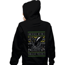 Load image into Gallery viewer, Daily_Deal_Shirts Zippered Hoodies, Unisex / Small / Black A Very Xeno Christmas
