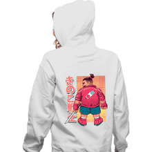 Load image into Gallery viewer, Daily_Deal_Shirts Zippered Hoodies, Unisex / Small / White Kinoko Senshi