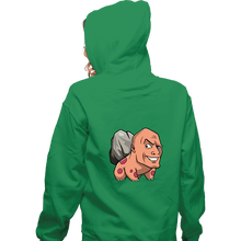 Load image into Gallery viewer, Secret_Shirts Zippered Hoodies, Unisex / Small / Irish Green The Rock