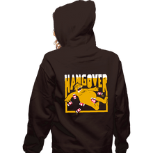 Load image into Gallery viewer, Secret_Shirts Zippered Hoodies, Unisex / Small / Dark Chocolate Hangover